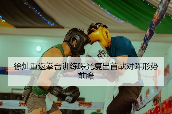 徐灿重返拳台训练曝光复出首战对阵形势前瞻